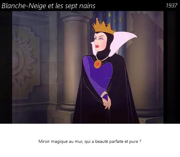 Vignette : Blanche-Neige et les sept nains